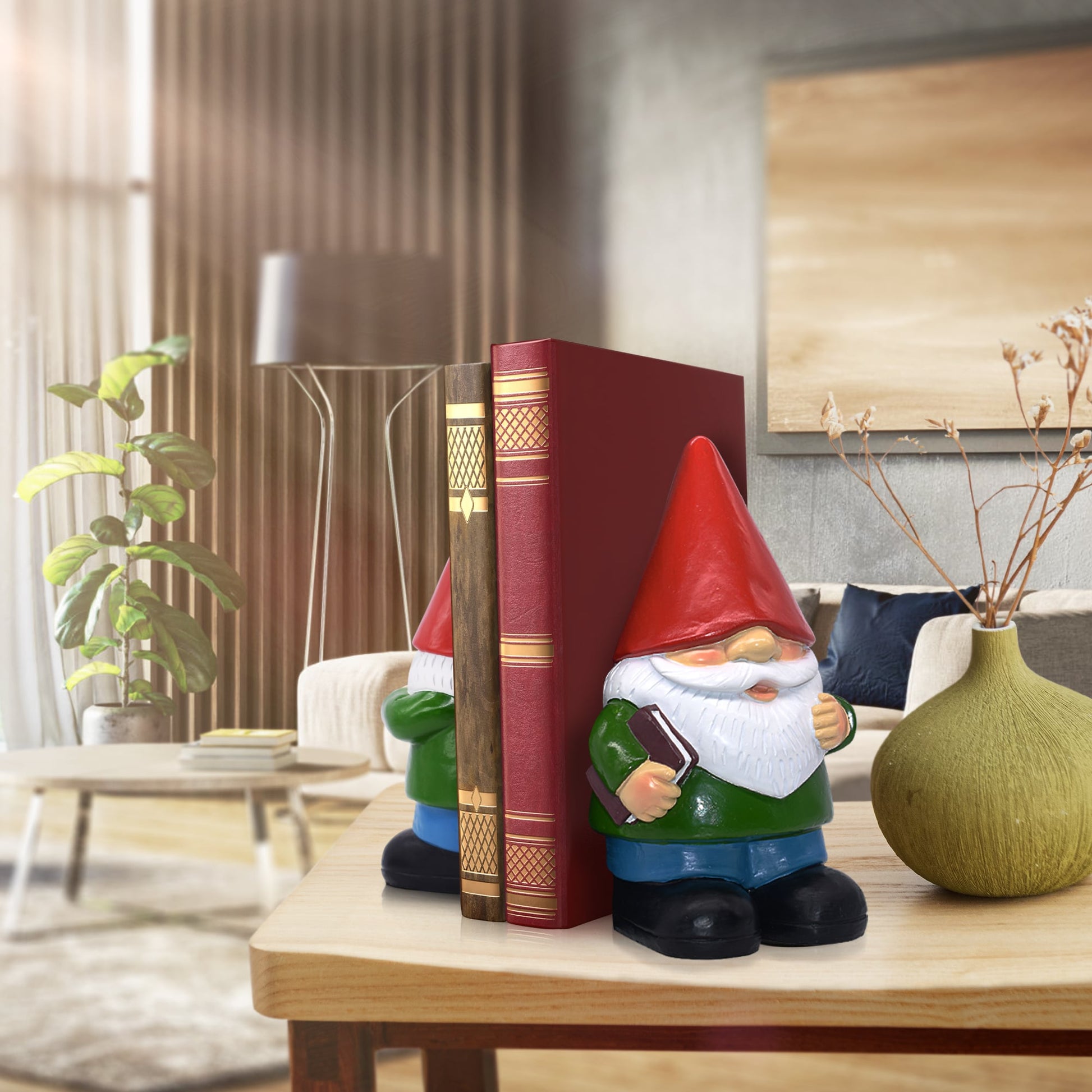 Gnome Bookends - Joyvano