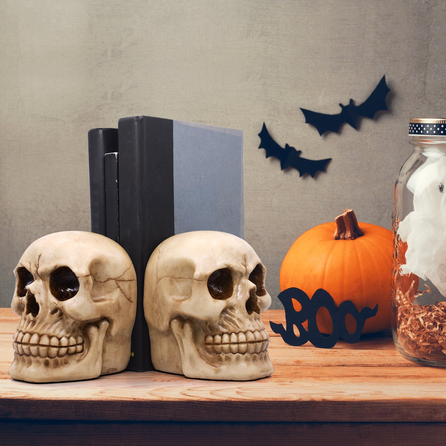 Skull Bookends - Joyvano