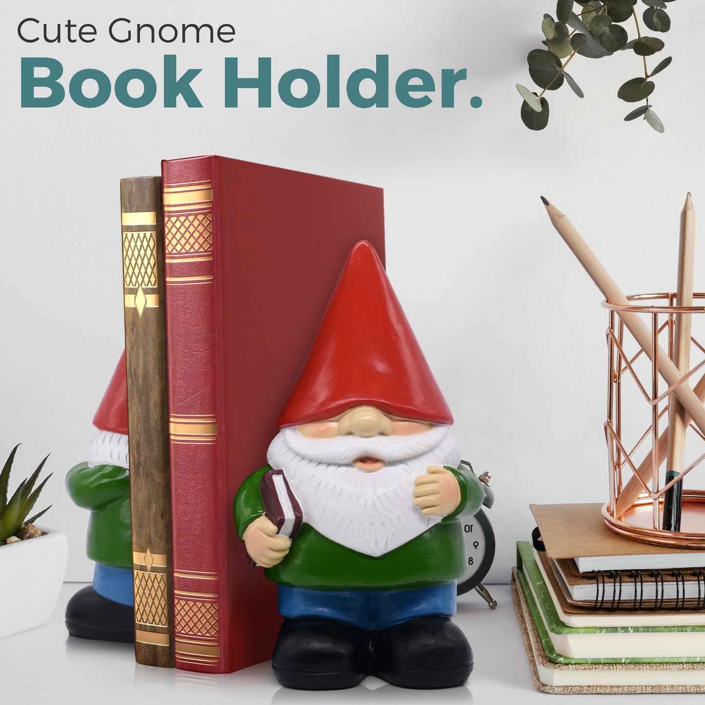 Gnome Bookends - Joyvano